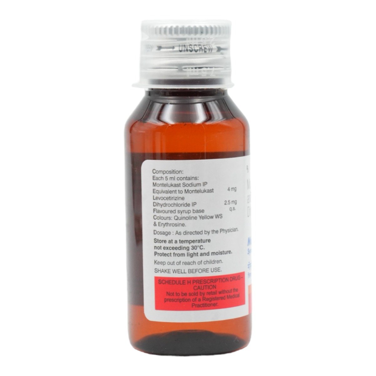 Montina-L Syrup 60 ml, Pack of 1 Syrup Montina-L Syrup 60 ml, Pack of 1 Syrup