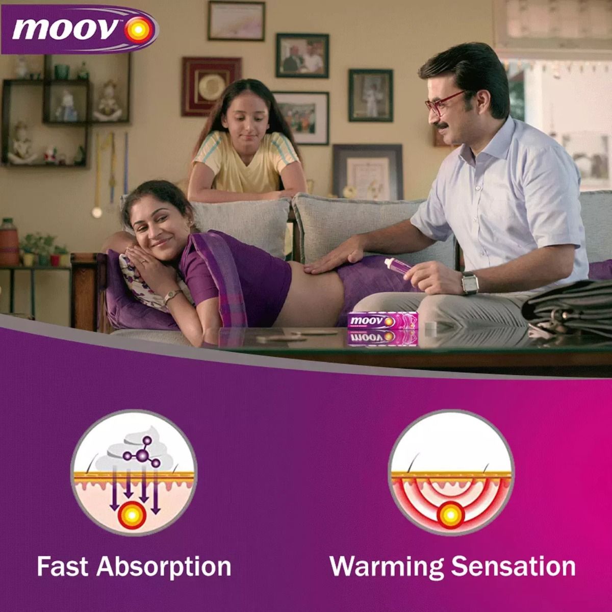 Moov Pain Relief Spray, 55 gm, Pack of 1 Moov Pain Relief Spray, 55 gm, Pack of 1