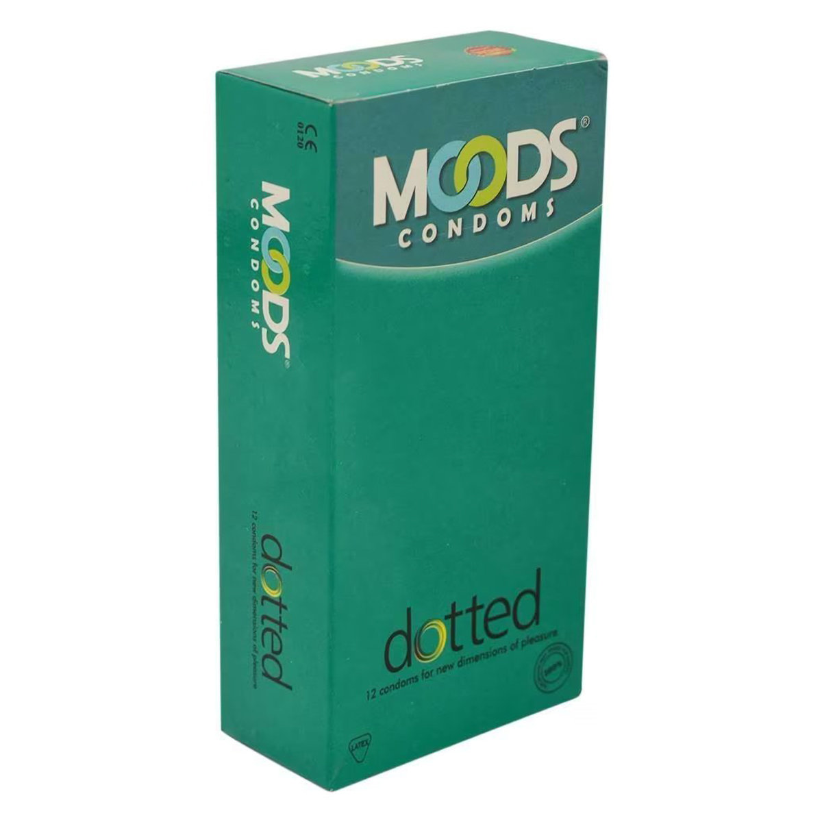 Moods Dotted Condoms, 12 Count, Pack of 1 Moods Dotted Condoms, 12 Count, Pack of 1