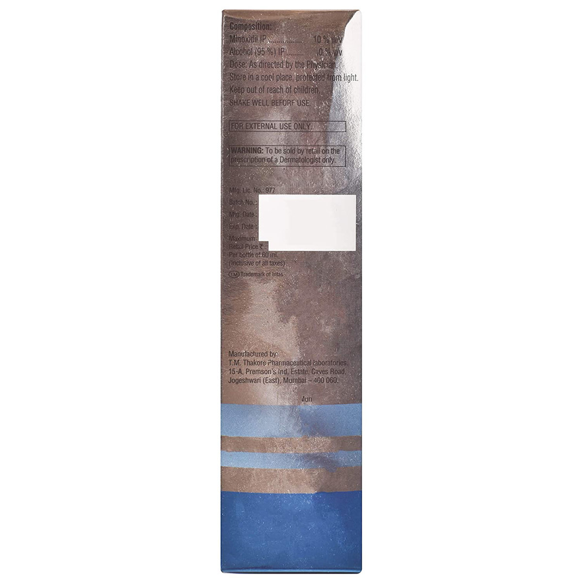 Morr 10% Topical Solution 60 ml, Pack of 1 Solution Morr 10% Topical Solution 60 ml, Pack of 1 Solution