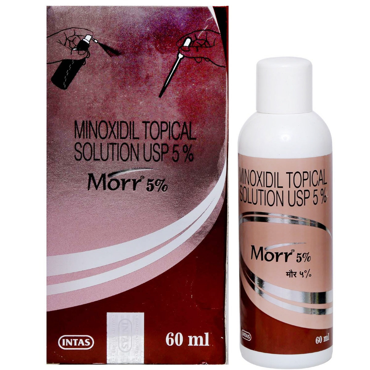Morr 5% Topical Solution 60 ml, Pack of 1 SOLUTION Morr 5% Topical Solution 60 ml, Pack of 1 SOLUTION