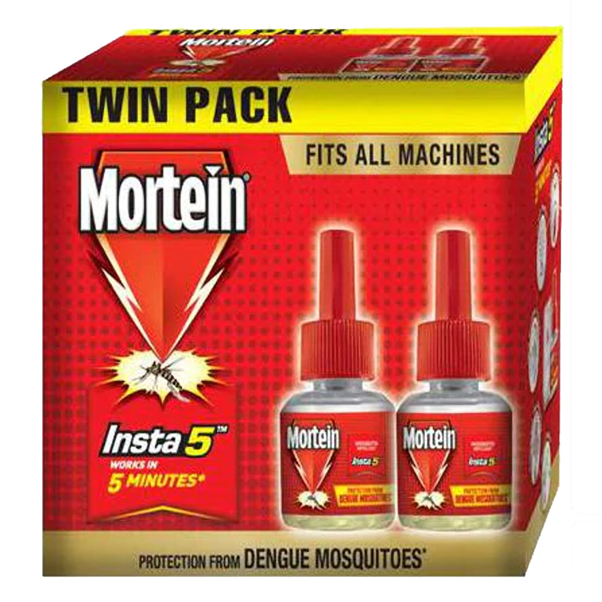 Mortein Twin Pack Refill, 70 ml (2 x 35 ml), Pack of 1 Mortein Twin Pack Refill, 70 ml (2 x 35 ml), Pack of 1