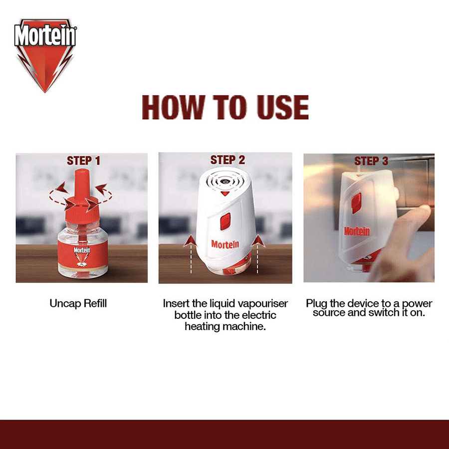 Mortein Twin Pack Refill, 70 ml (2 x 35 ml), Pack of 1 Mortein Twin Pack Refill, 70 ml (2 x 35 ml), Pack of 1