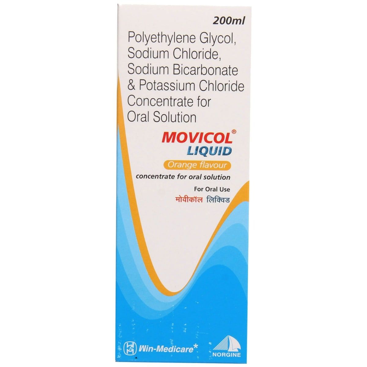 Buy Movicol Orange Liquid 200 ml Online