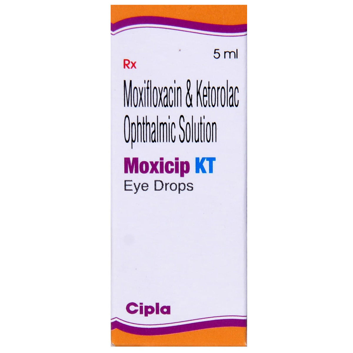 Buy Moxicip KT Eye Drops 5 ml Online