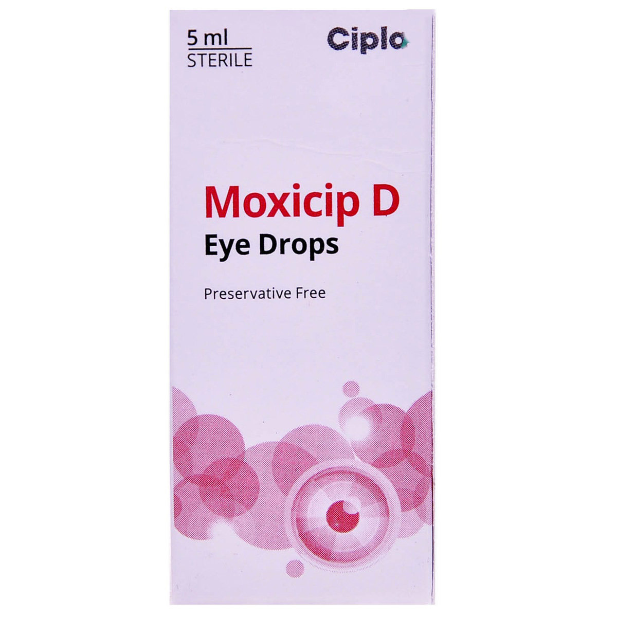 Moxicip D Eye Drops 5ml, Pack of 1 Eye Drops Moxicip D Eye Drops 5ml, Pack of 1 Eye Drops