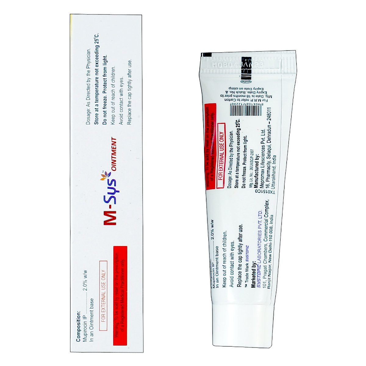 M-Sys Ointment 10 gm, Pack of 1 OINTMENT M-Sys Ointment 10 gm, Pack of 1 OINTMENT