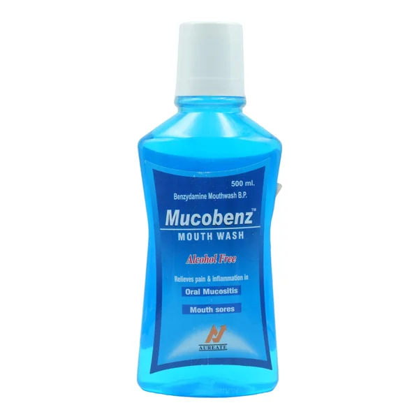 Mucobenz Mouthwash 500 ml, Pack of 1 LIQUID