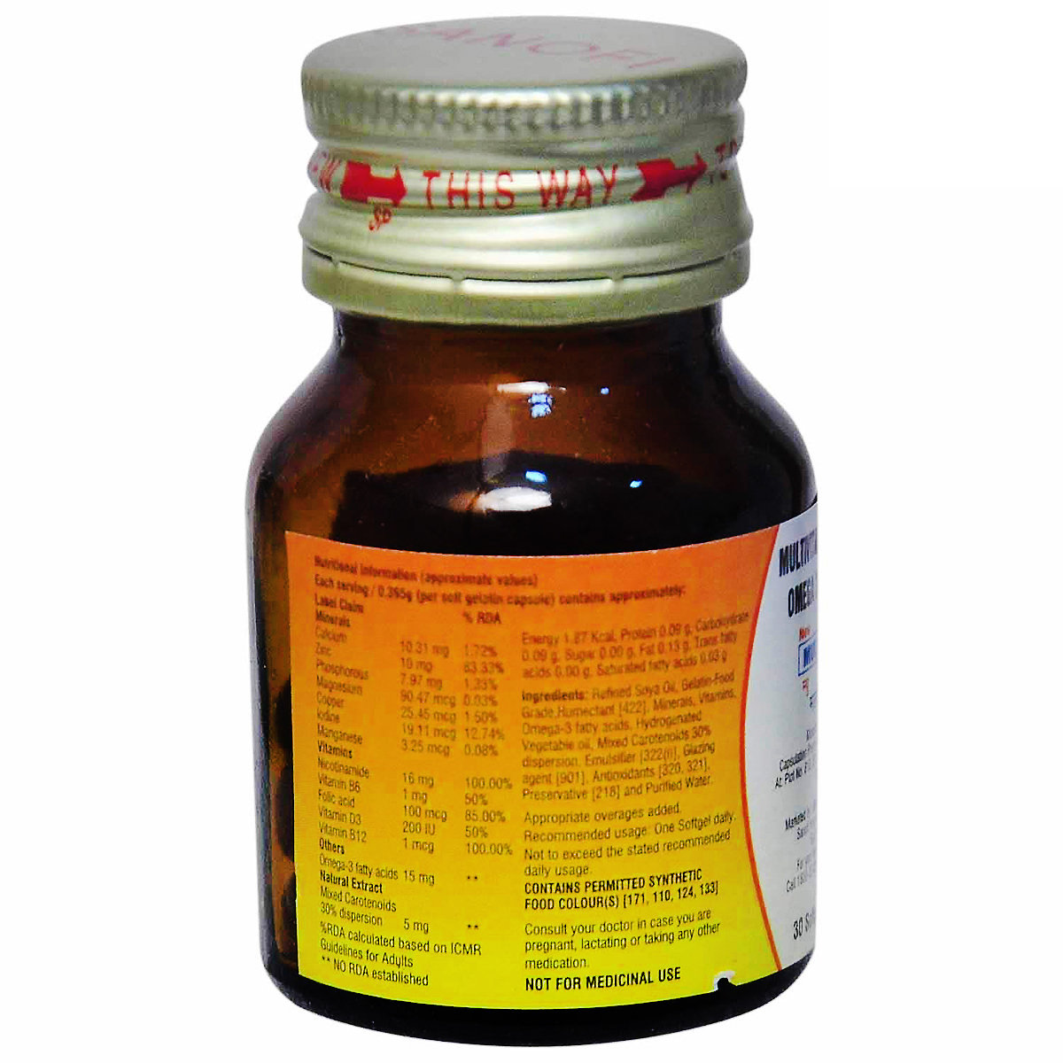 Multivite Fm Omega Capsule 30's, Pack of 1 Multivite Fm Omega Capsule 30's, Pack of 1