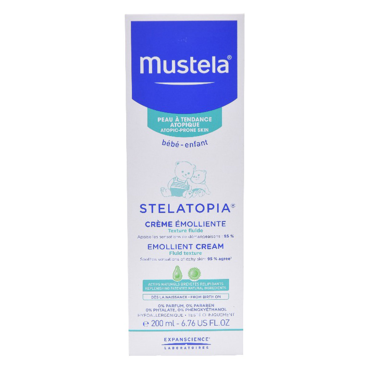 Mustela Stelatopia Emollient Baby Cream, 200 ml, Pack of 1 Mustela Stelatopia Emollient Baby Cream, 200 ml, Pack of 1