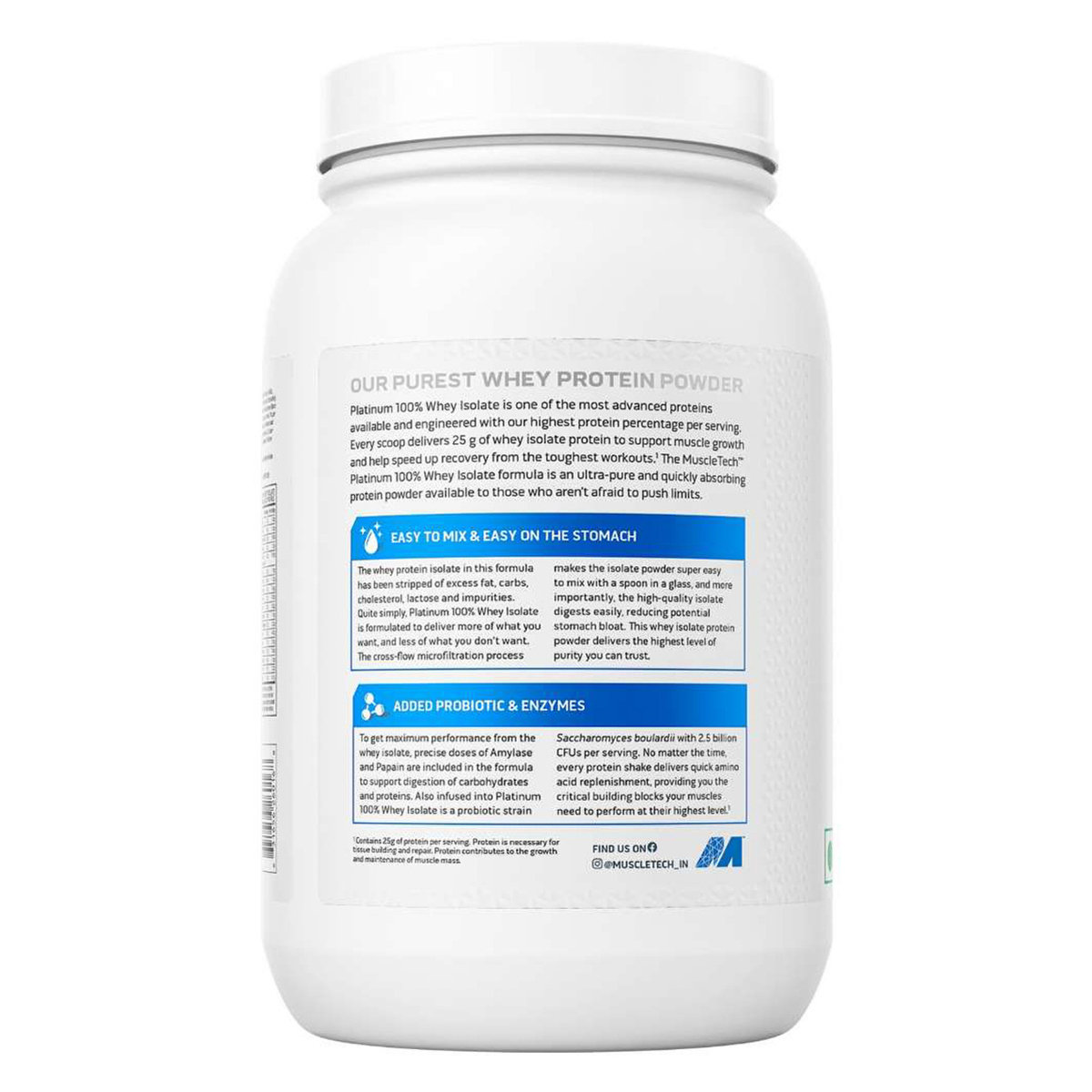 Muscletech Platinum 100% Whey Isolate Milk Chocolate Powder, 907 gm, Pack of 1 Muscletech Platinum 100% Whey Isolate Milk Chocolate Powder, 907 gm, Pack of 1