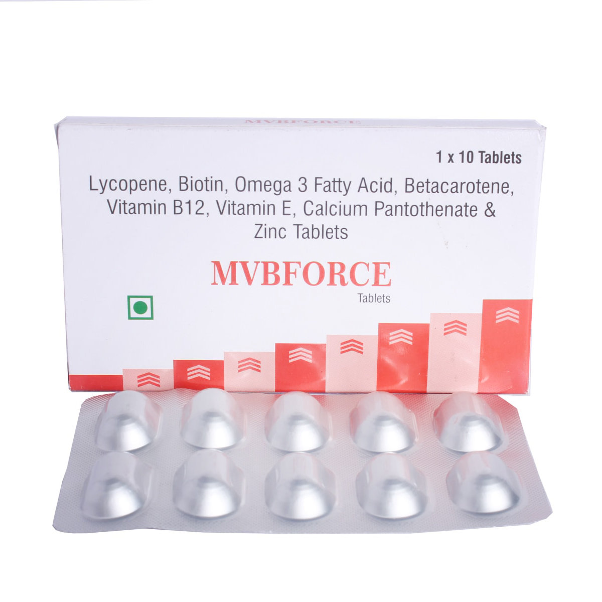 Mvbforce Tablet 10's, Pack of 10 Mvbforce Tablet 10's, Pack of 10