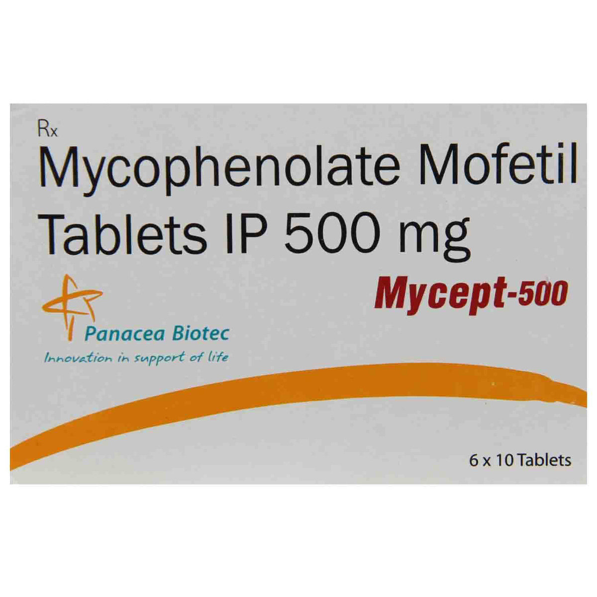 Mycept 500 Tablet 10's, Pack of 1 TABLET Mycept 500 Tablet 10's, Pack of 1 TABLET