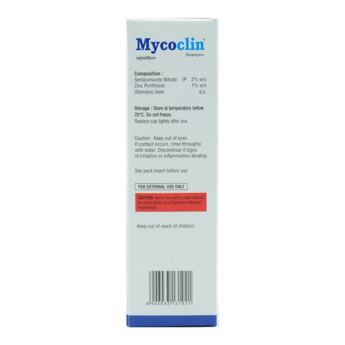 Mycoclin Shampoo 60 ml, Pack of 1 Shampoo Mycoclin Shampoo 60 ml, Pack of 1 Shampoo