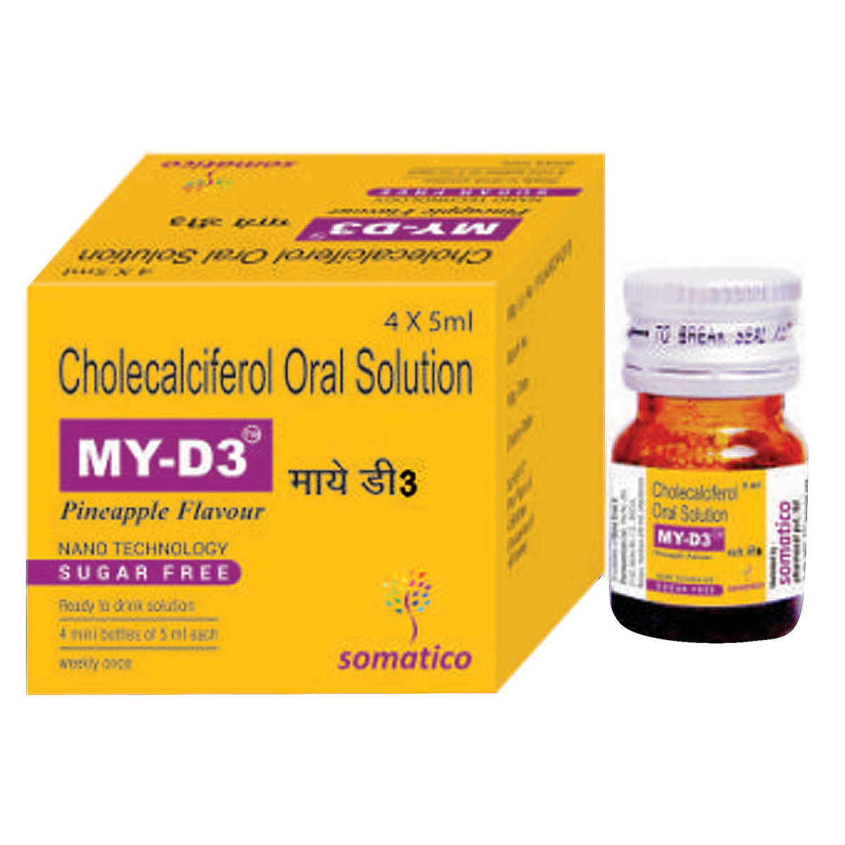 MY-D3 60K Butterscotch Oral Solution 5 ml, Pack of 1 MY-D3 60K Butterscotch Oral Solution 5 ml, Pack of 1