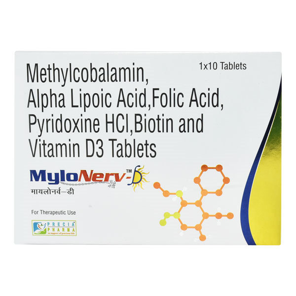 Mylonerv-D Tablet 10's, Pack of 10 Mylonerv-D Tablet 10's, Pack of 10