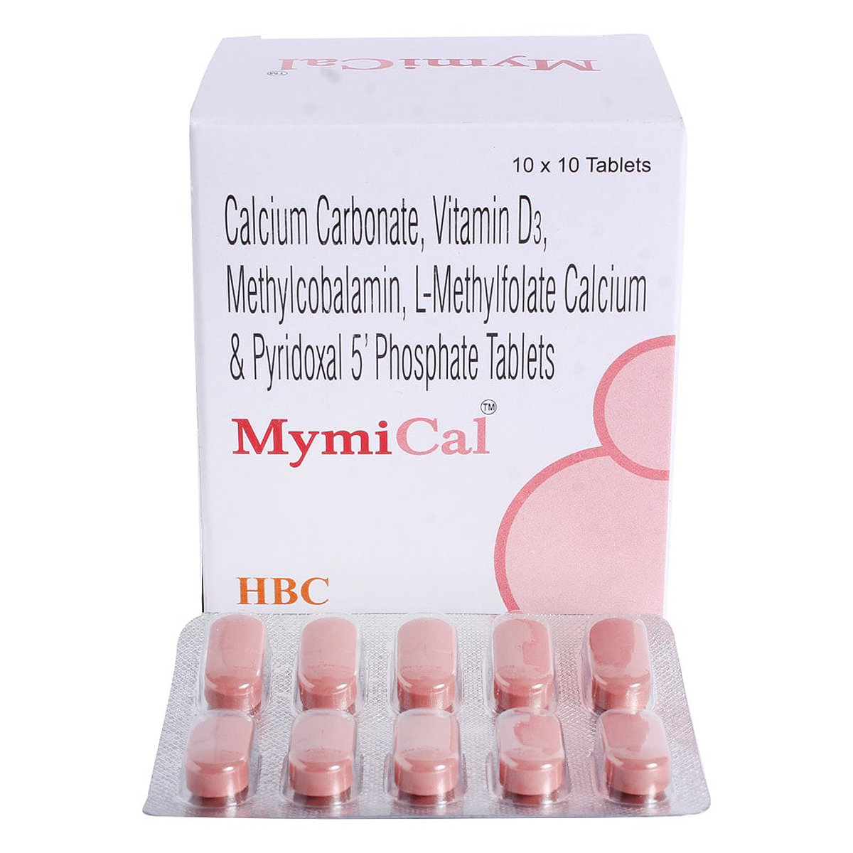Mymical Tablet 10's, Pack of 10 Mymical Tablet 10's, Pack of 10