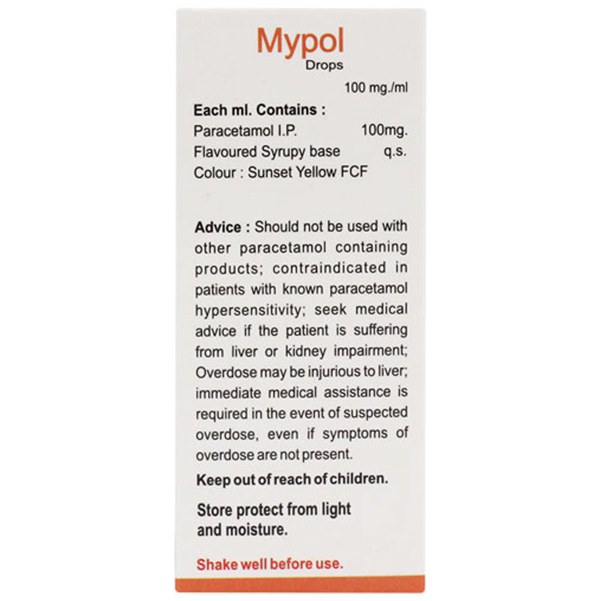 Mypol Drops 15 ml, Pack of 1 DROPS Mypol Drops 15 ml, Pack of 1 DROPS