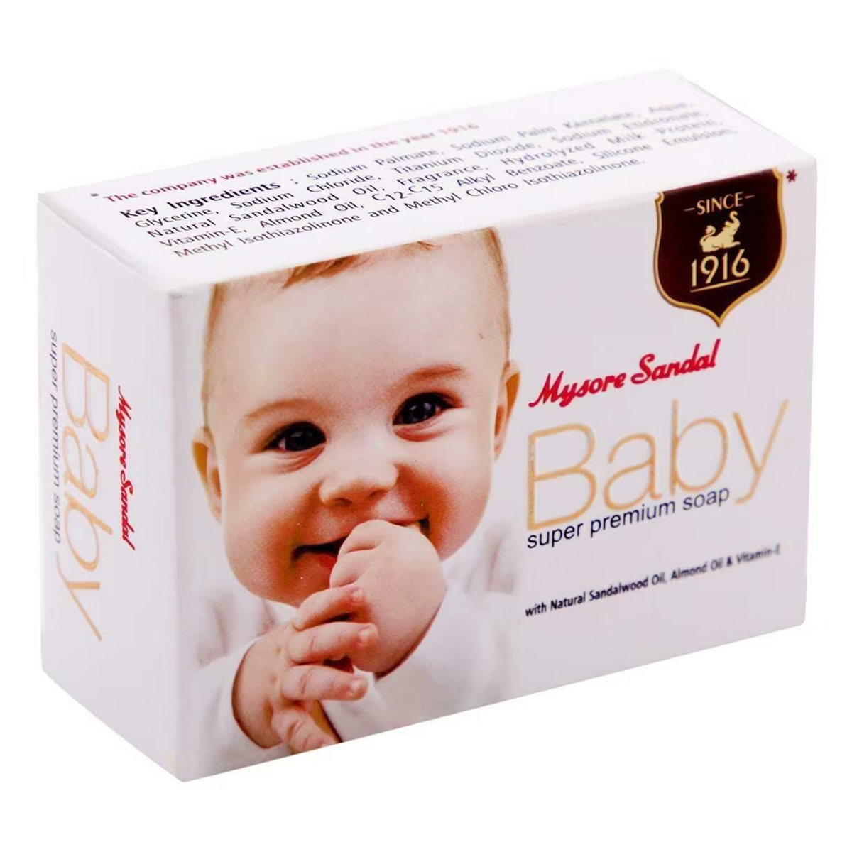Mysore Sandal Baby Soap, 75 gm, Pack of 1 Mysore Sandal Baby Soap, 75 gm, Pack of 1