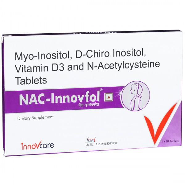 Buy Nac Innovfol Tablet 10's Online