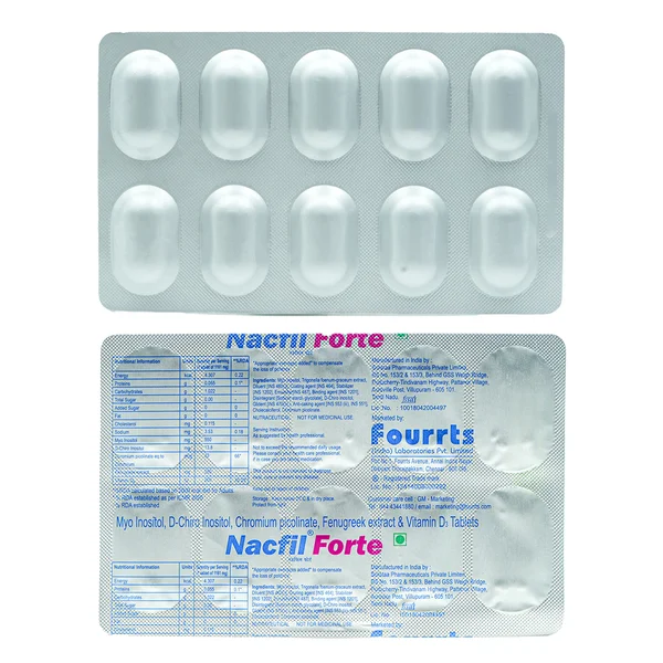 Nacfil Forte Tablet 10's, Pack of 10 TABLETS