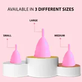 Namyaa Ultra Soft Reusable Menstrual Cup Medium, 1 Count, Pack of 1
