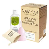 Namyaa Ultra Soft Reusable Menstrual Cup Large, 1 Count, Pack of 1