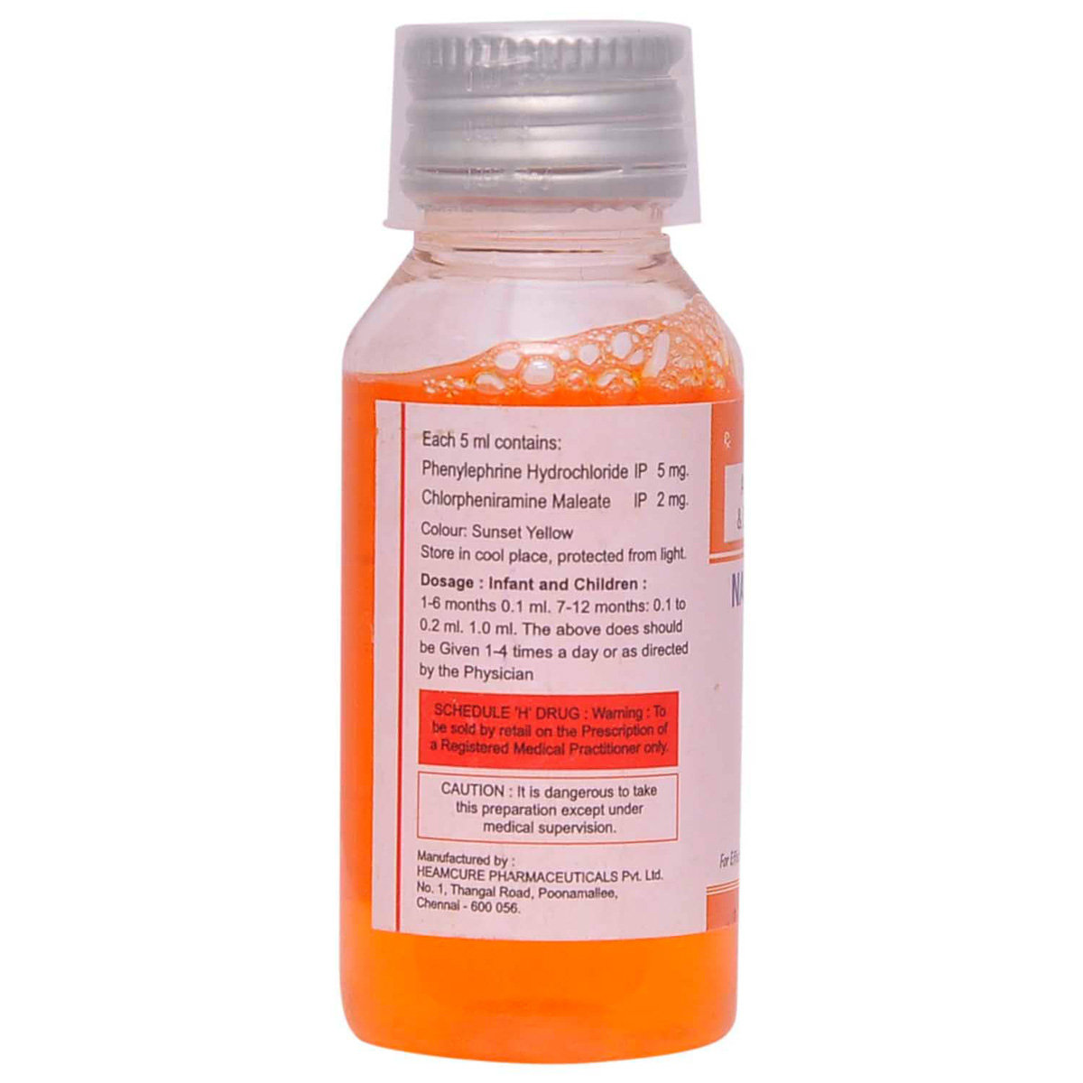 Nanocold PC Syrup 60 ml, Pack of 1 Nanocold PC Syrup 60 ml, Pack of 1