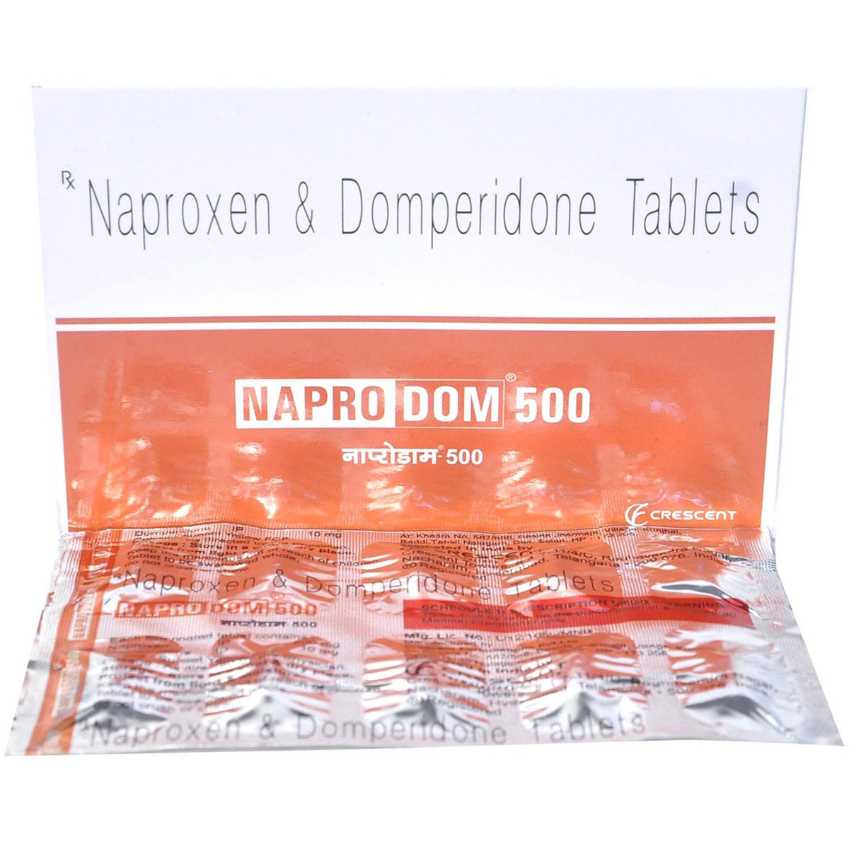 Naprodom 500 Tablet 10's, Pack of 10 TABLETS Naprodom 500 Tablet 10's, Pack of 10 TABLETS