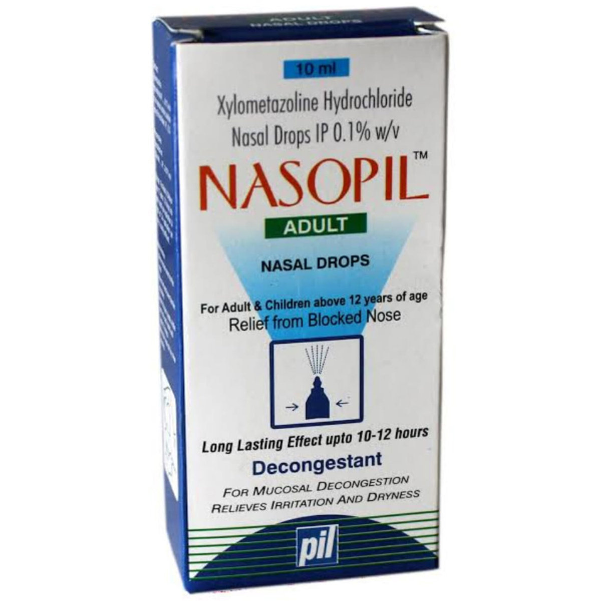 Buy Nasopil Nasal Adult Drops 10 ml Online