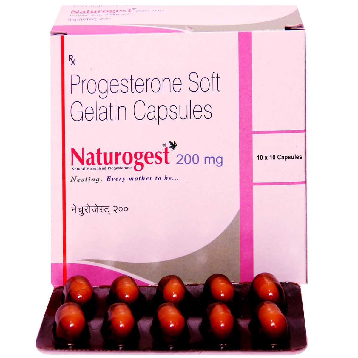 Buy Naturogest 200 mg Capsule 10's Online