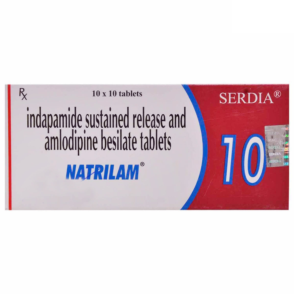 Buy Natrilam 10 Tablet 10's Online