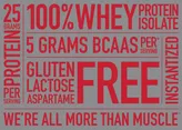 Isopure Zero Carb 100% Whey Protein Isolate Strawberries &amp; Cream Flavour Powder, 7.5 lb, Pack of 1