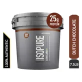 Isopure Low Carb Dutch Chocolate Flavoured Powder, 7.5 lb, Pack of 1