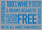 Isopure Zero Carb 100% Whey Protein Isolate Creamy Vanilla Flavour Powder, 7.5 lb, Pack of 1