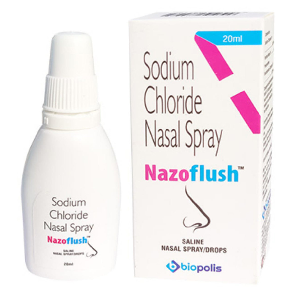 Nazoflush Nasal Spray 20 ml, Pack of 1 SPRAY Nazoflush Nasal Spray 20 ml, Pack of 1 SPRAY