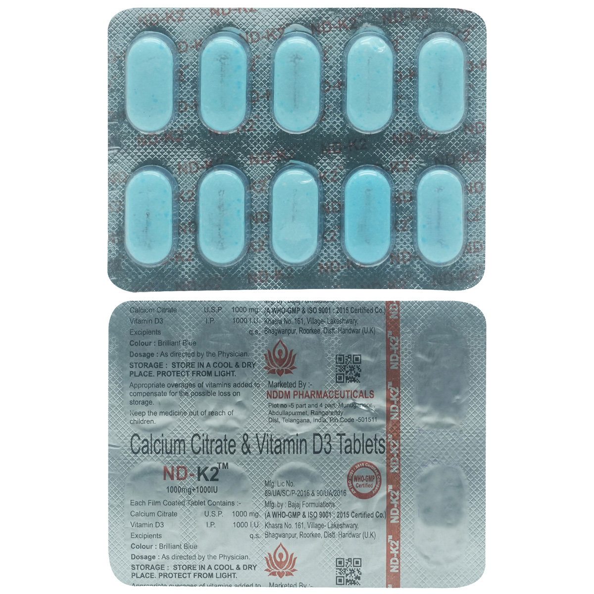 ND-K2 Tablet 10's, Pack of 10 ND-K2 Tablet 10's, Pack of 10