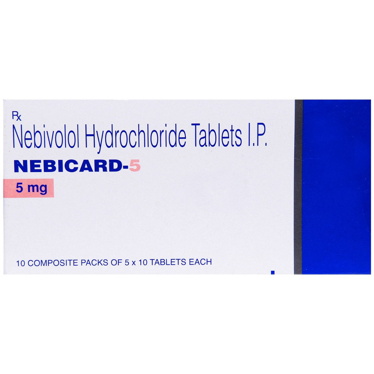 Buy Nebicard-5 Tablet 10's Online