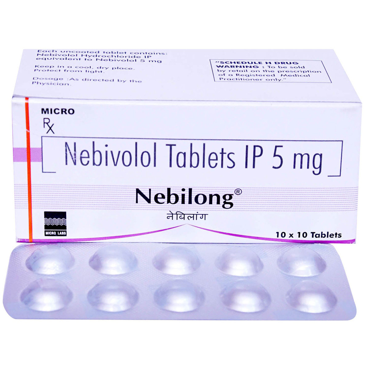 Nebilong Tablet 10's, Pack of 10 TABLETS Nebilong Tablet 10's, Pack of 10 TABLETS