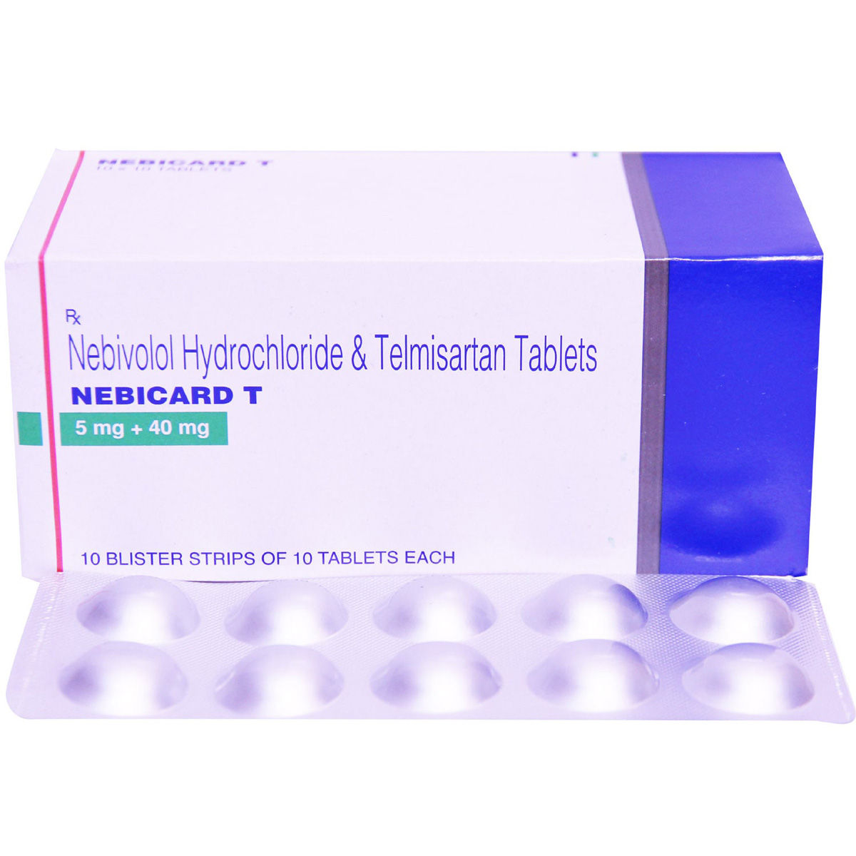 Buy Nebicard T Tablet 10's Online