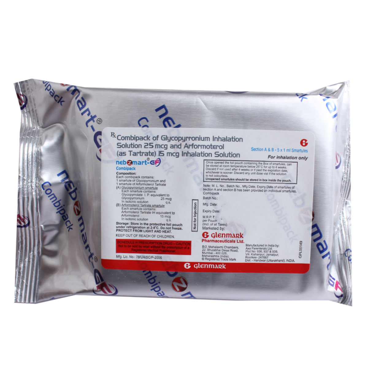 Buy Nebzmart-GF Combipack Smartule ( 5 x 1 ml ) Online