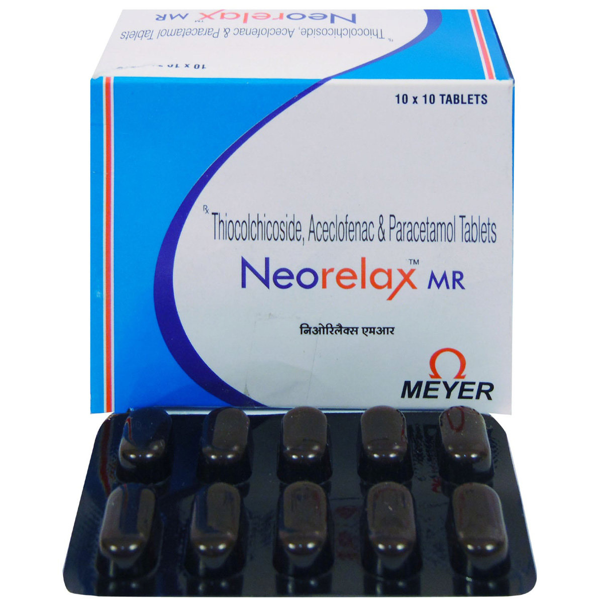 Neorelax MR Tablet 10's, Pack of 10 Neorelax MR Tablet 10's, Pack of 10