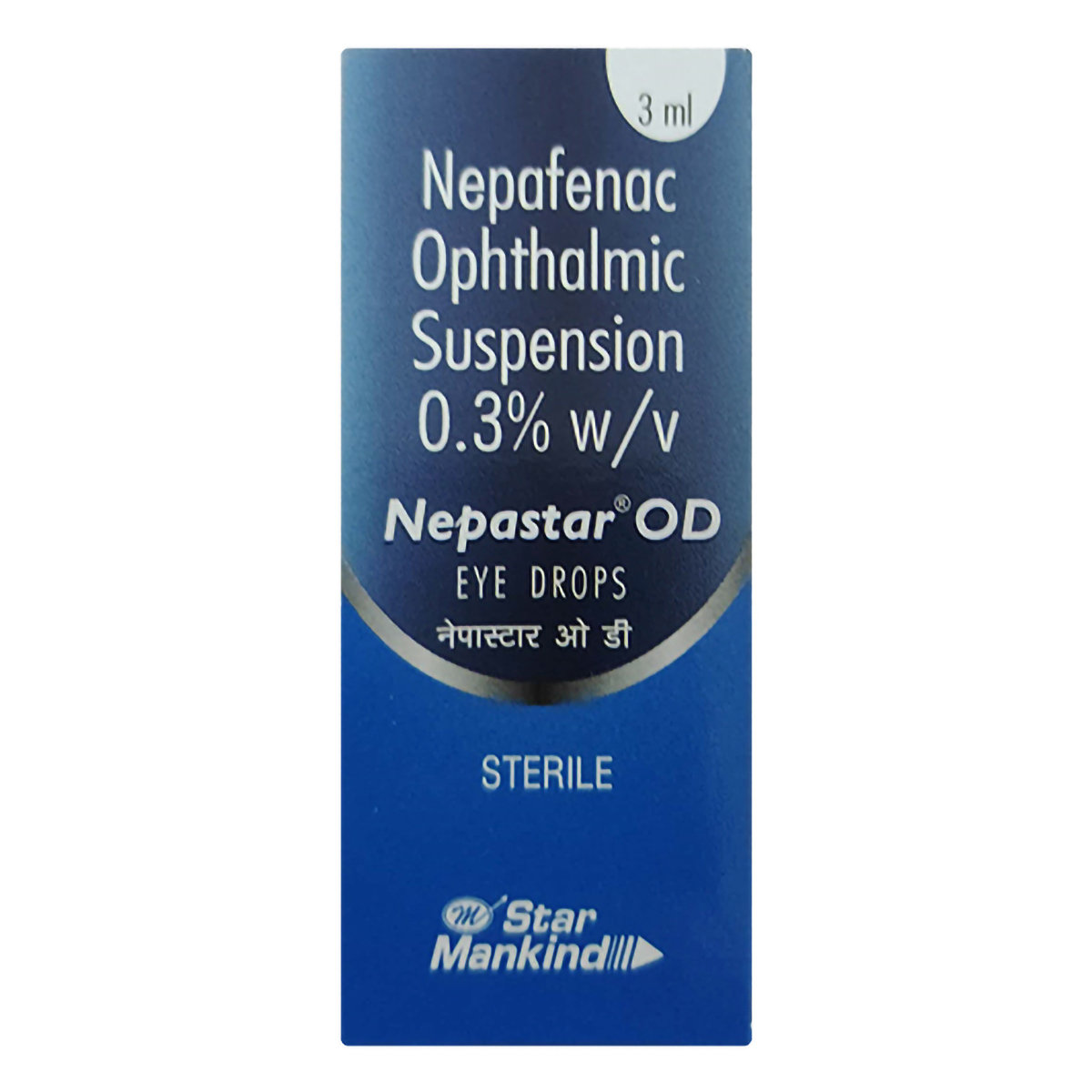 Nepastar OD 0.3% Eye Drop 3 ml, Pack of 1 EYE DROPS Nepastar OD 0.3% Eye Drop 3 ml, Pack of 1 EYE DROPS