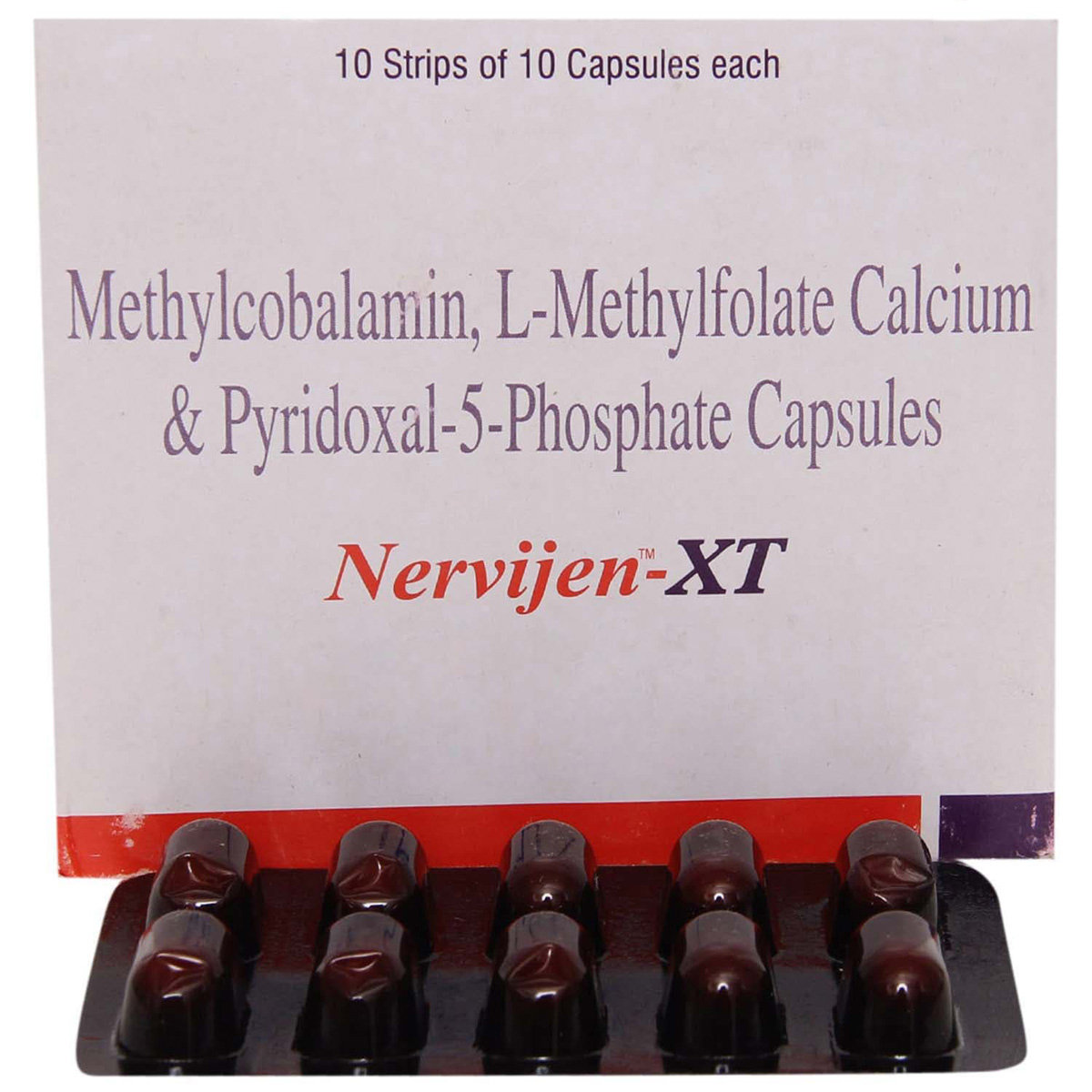Nervijen XT Capsule 10's, Pack of 10 CAPSULES Nervijen XT Capsule 10's, Pack of 10 CAPSULES