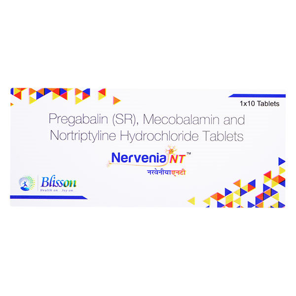 Nervenia Nt 75mg Tablet 10's, Pack of 10 TABLETS Nervenia Nt 75mg Tablet 10's, Pack of 10 TABLETS