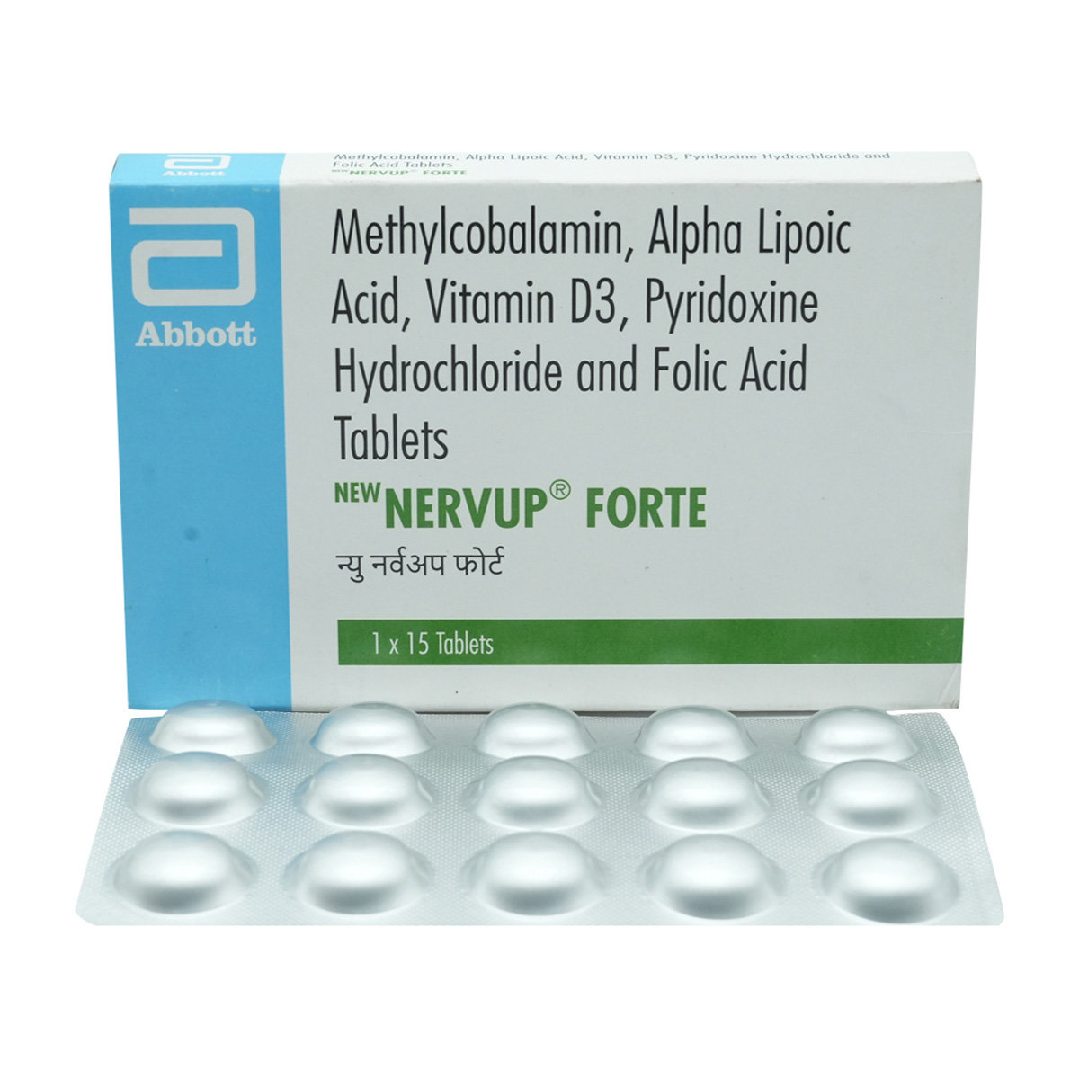 New Nervup Forte Tablet 15's, Pack of 15 New Nervup Forte Tablet 15's, Pack of 15