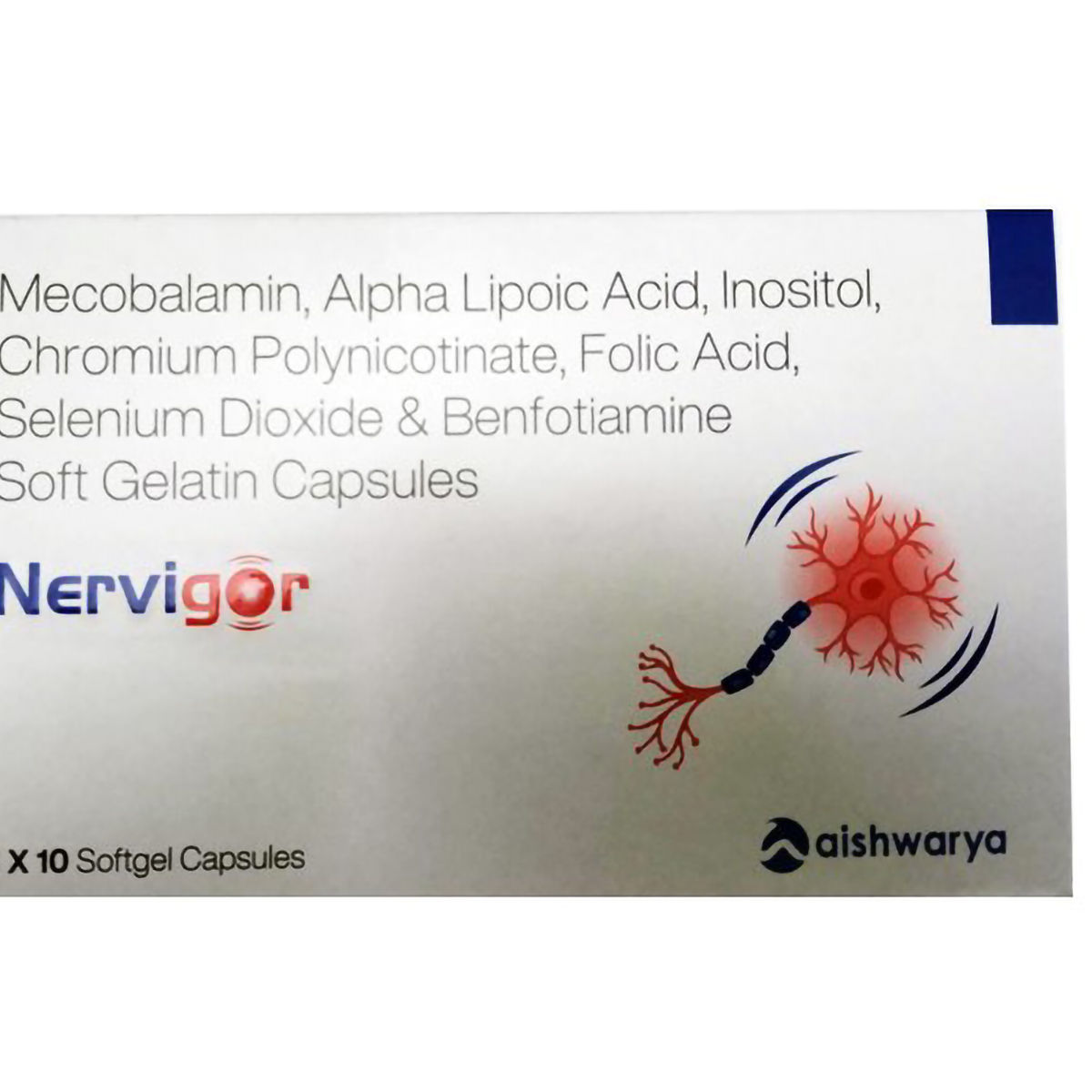 Buy Nervigor Softgel Capsule 10's Online