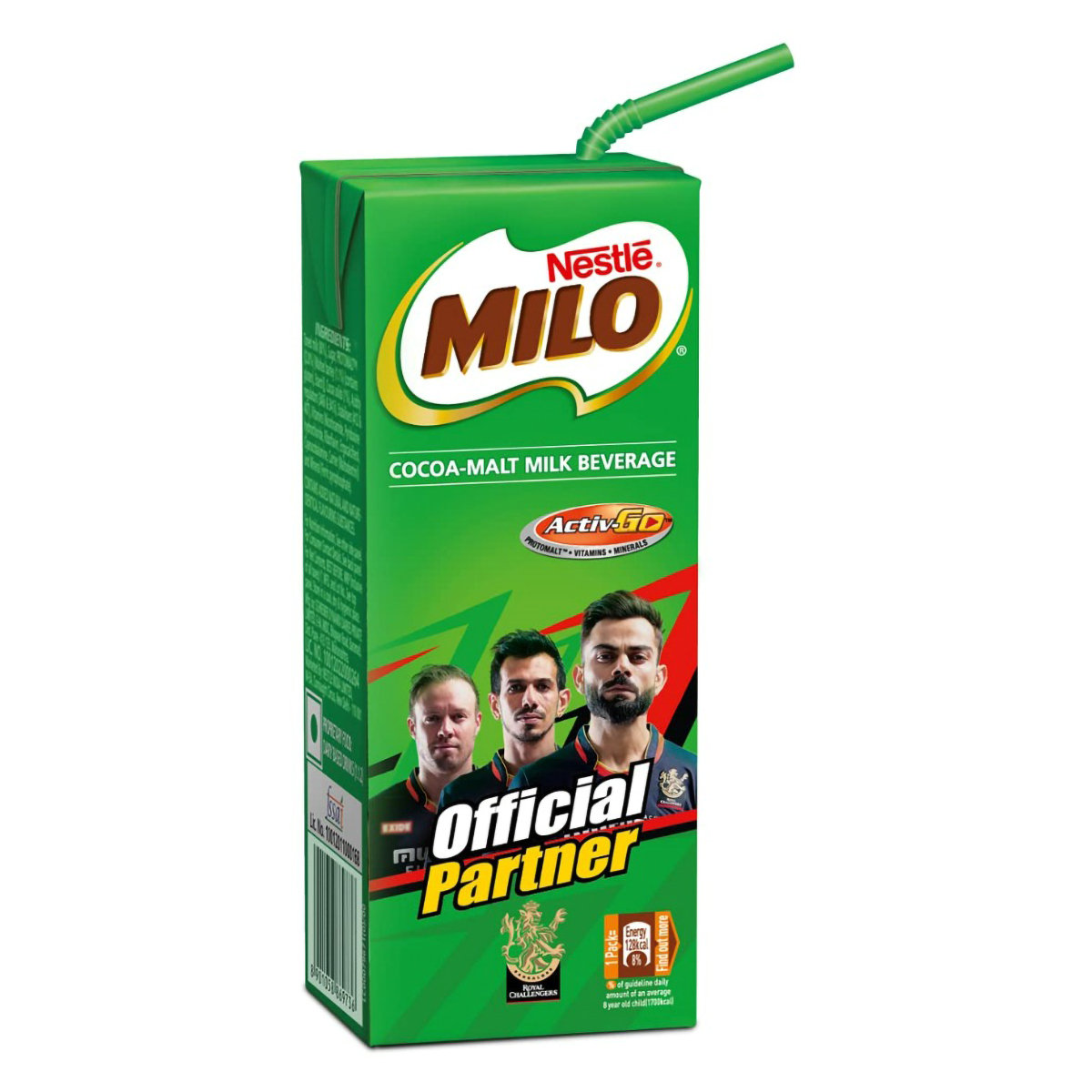 Nestle Milo Active-Go Cocoa-Malt Milk Health Drink, 180 ml, Pack of 1 Nestle Milo Active-Go Cocoa-Malt Milk Health Drink, 180 ml, Pack of 1