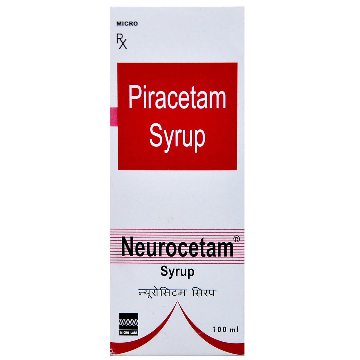 Neurocetam Syrup 100 ml, Pack of 1 Syrup Neurocetam Syrup 100 ml, Pack of 1 Syrup