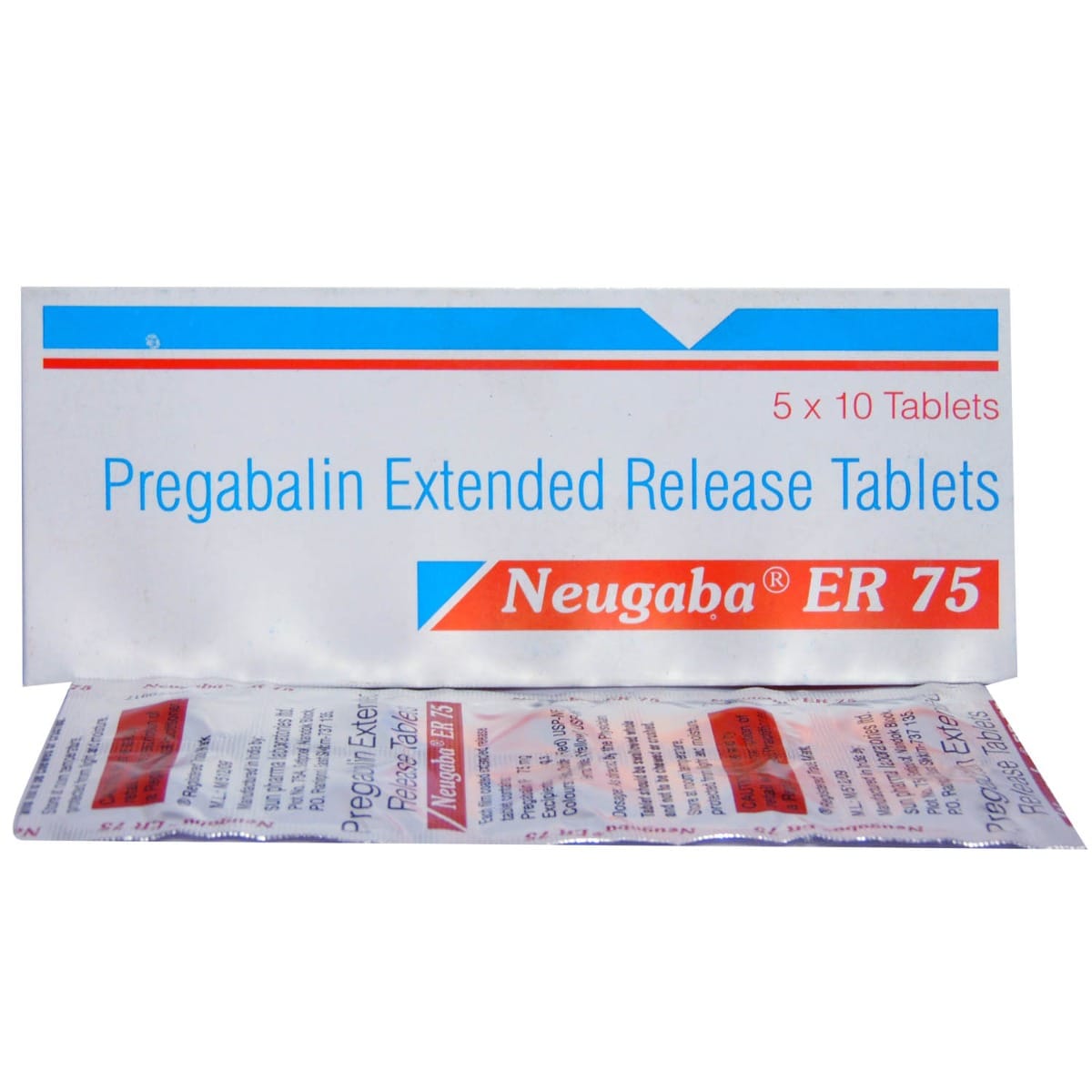 Neugaba ER 75 Tablet 10's, Pack of 10 TabletS Neugaba ER 75 Tablet 10's, Pack of 10 TabletS